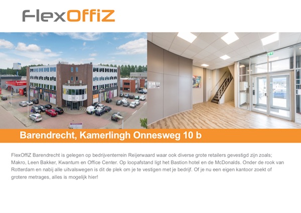 FlexOffiZ Barendrecht Brochure