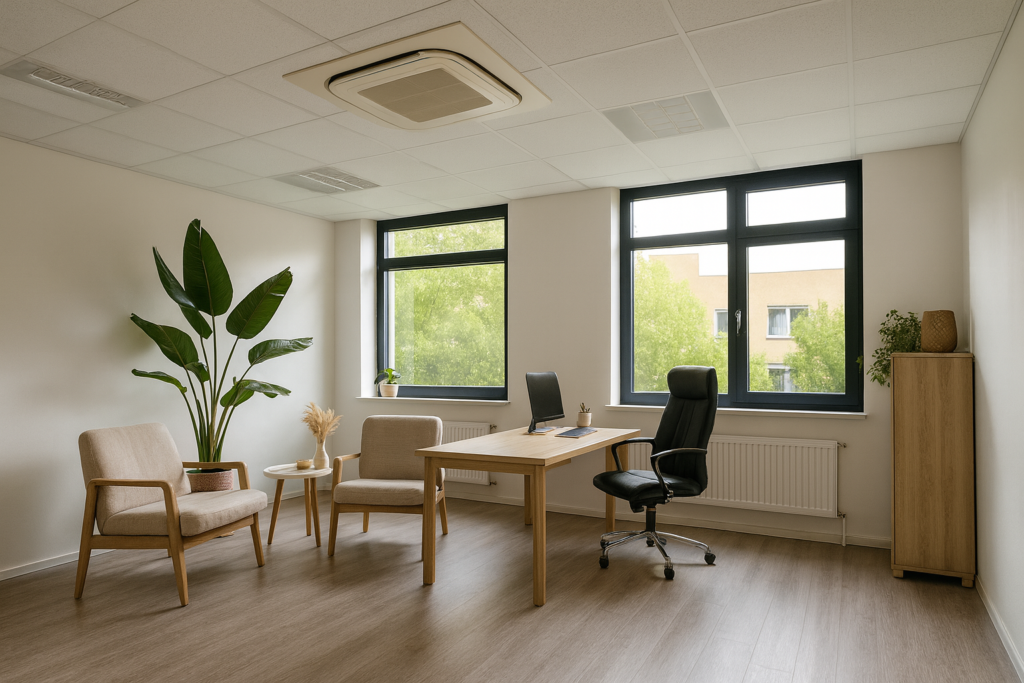 eigen kantoorruimte flexoffiz breda aan de druivenstraat